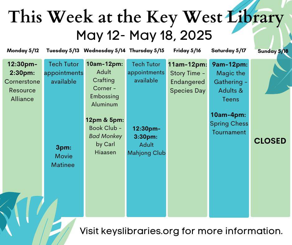 Key West Public Library Branch - Monroe County | Key West FL