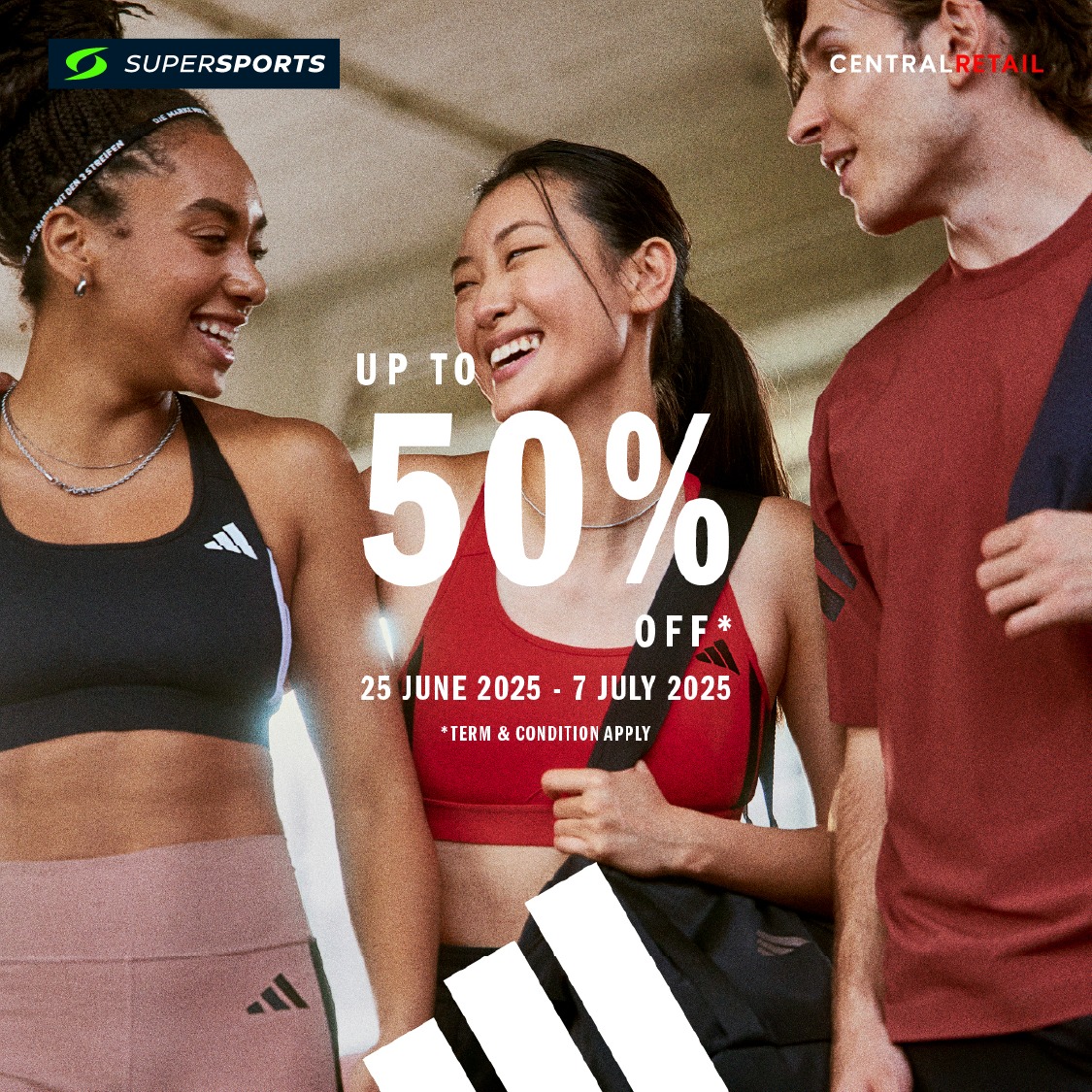Supersports - adidas End of Season Sale up to 50% ช่วงเวลาสุดคุ้ม ช้อป ...
