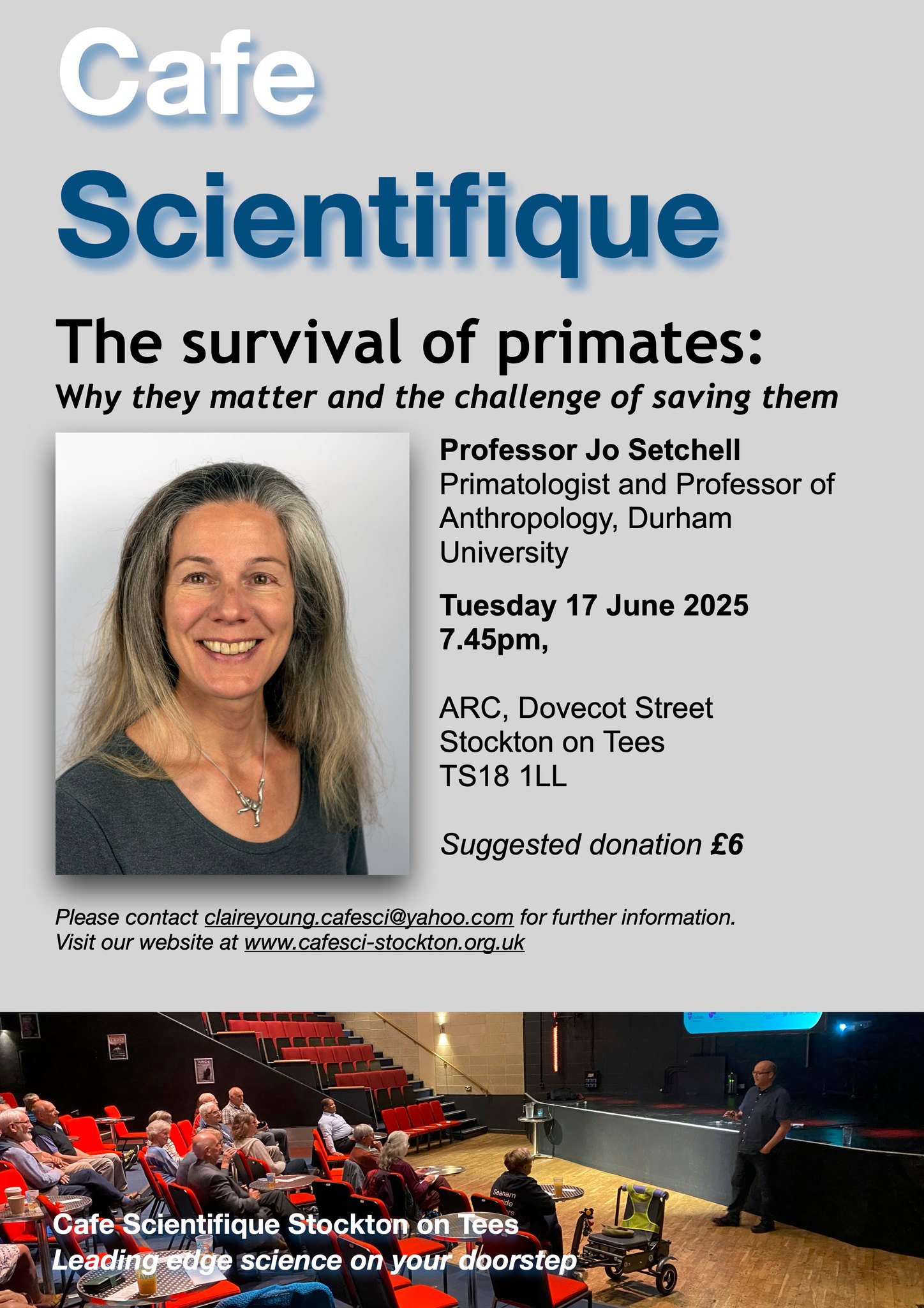 Cafe Scientifique - Stockton on Tees UK