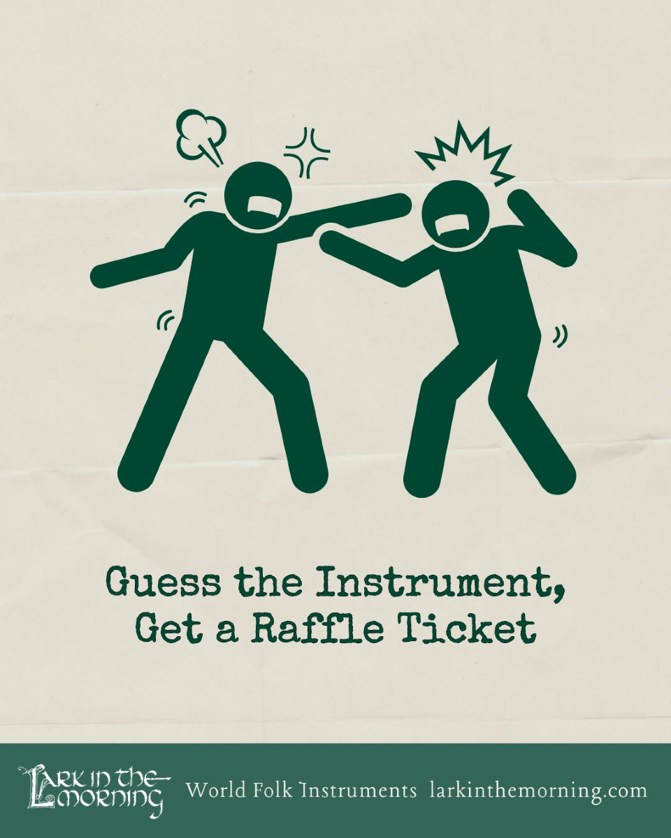 Lark - 🎟️ Guess the instrument, get a raffle ticket! These are getting ...