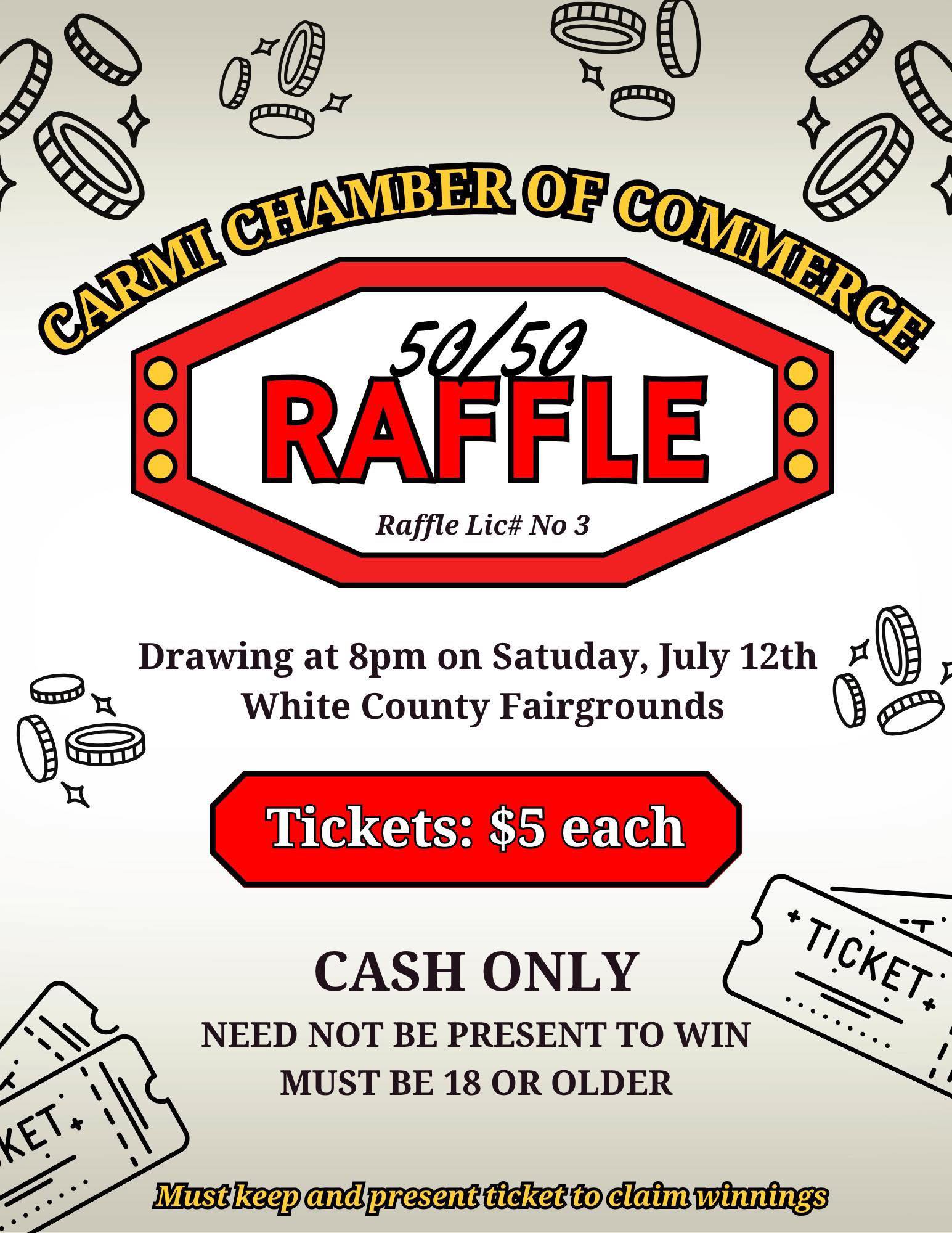 Carmi - Have you purchased any raffle tickets yet?? There is no limit ...