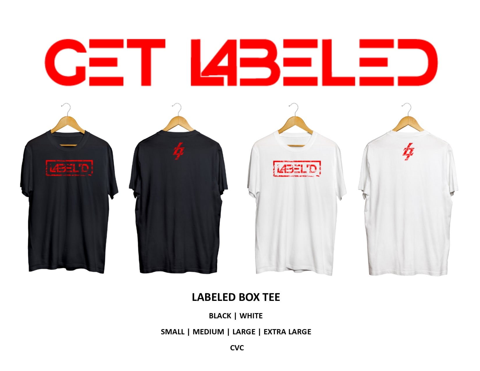 Label'd - Introducing the LABELED BOX TEE!! Look good in... | Facebook