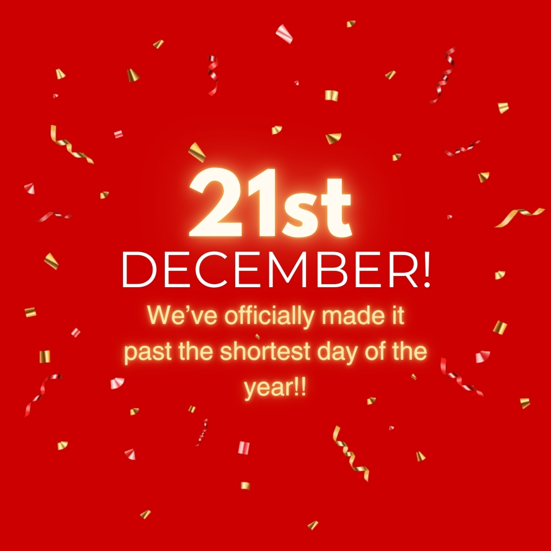 The Bedding - We’ve officially made it past the shortest day of the ...