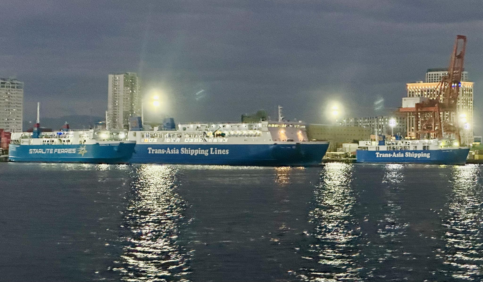 The Japan-made ships of Starlite Ferries Inc & Trans-Asia Shipping