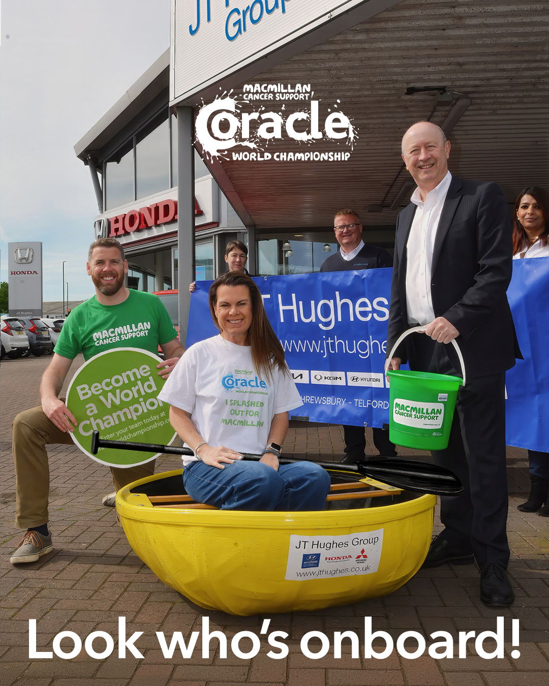 Coracle - We are absolutely delighted to have the wonderful JT Hughes ...