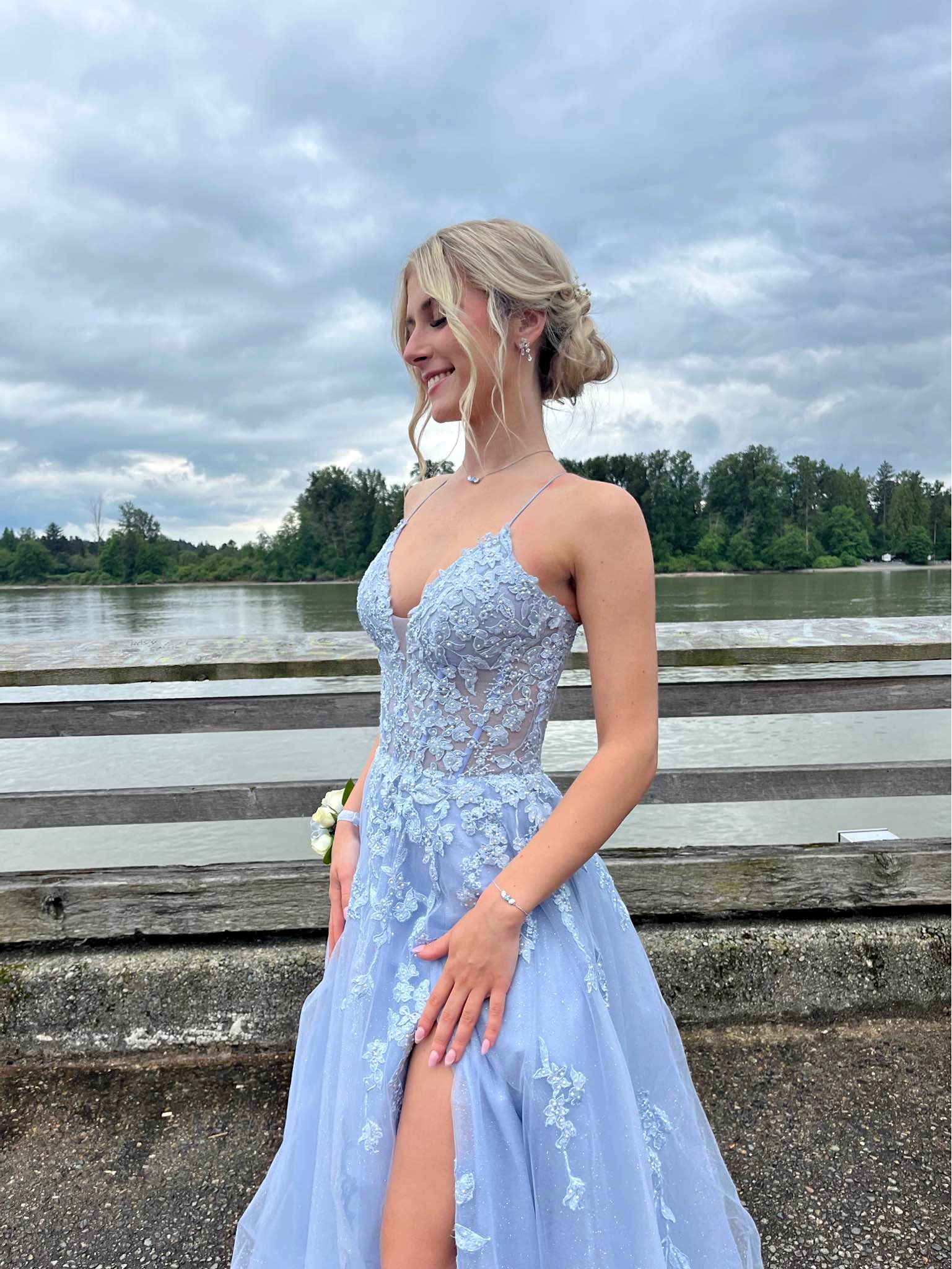 rustic gold bridesmaid dresses Chiffon Plunge Neck – Lisposa Length (Inches):62 floor Sleeve Type 40_small_bf Girls 4th of July