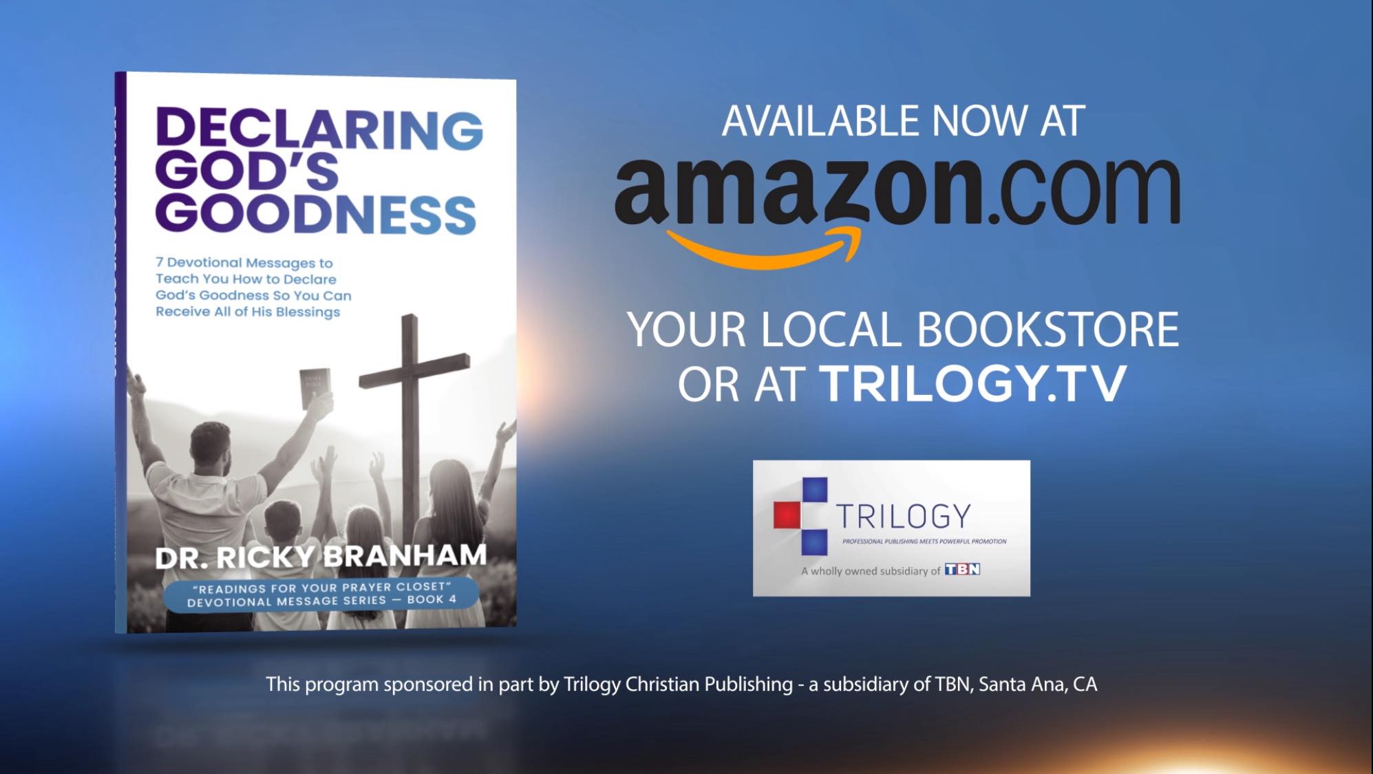 Ricky - My New Book Is Now Officially Available: “Declaring God’s ...