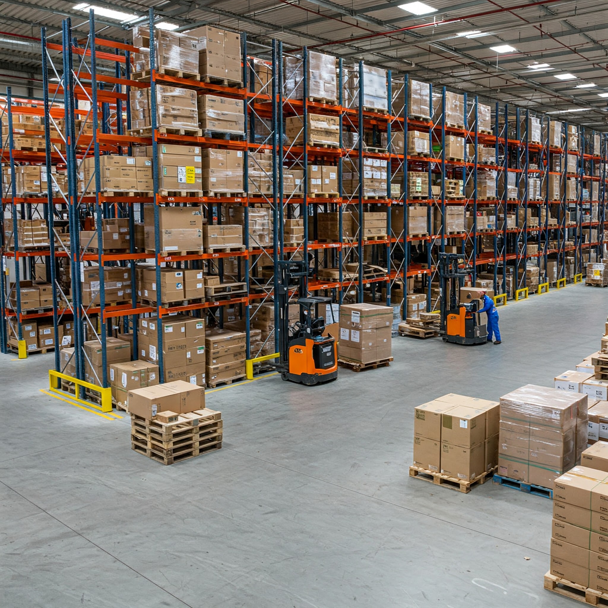 การวางสินค้าในตำแหน่งบนพื้น Floor Stacking ควบคู่กับ Rack Staging จะ ...
