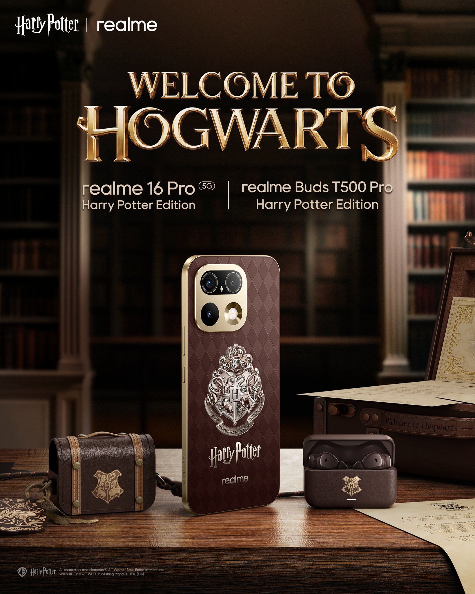 The Harry Potter X realme collection has arrived. 🪄 Meet the