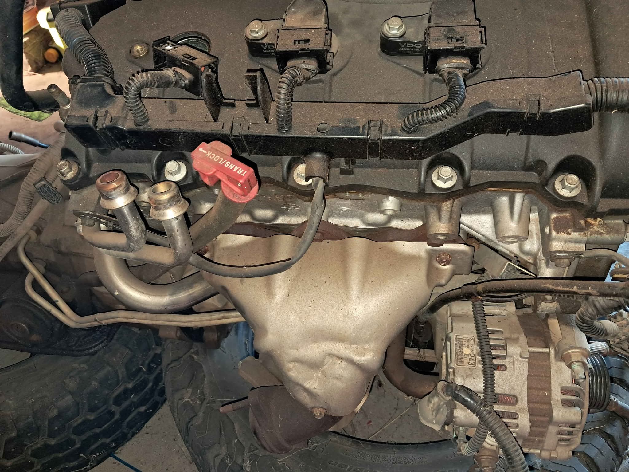 VZ COMMODORE 2005 ALLOYTEC V6 LEO ENGINE FOR PARTS - READ AD CAREFULLY ...