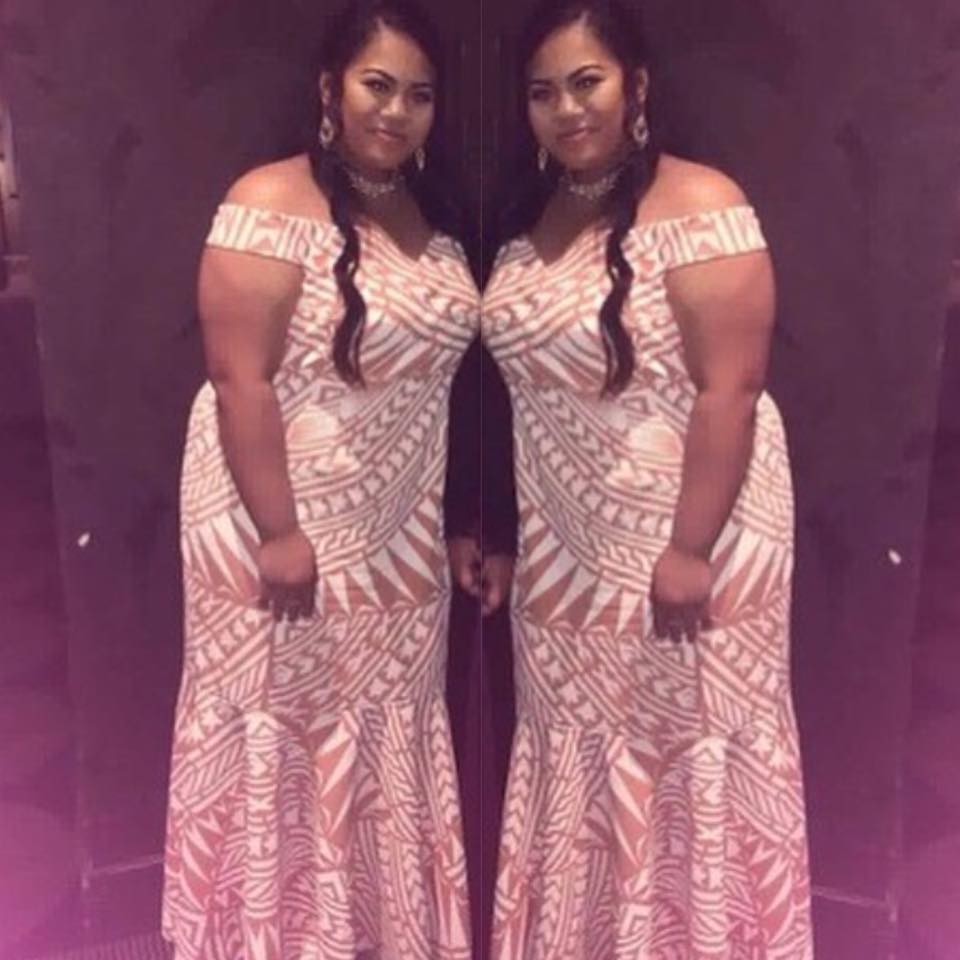 samoan formal dresses Starting our morning off with Matalena our Beauty in her custom made dress 💛 . Using our new LENA Tatau Print • named after our beautiful customer. Doesn't she look BFCM-US-Tier2