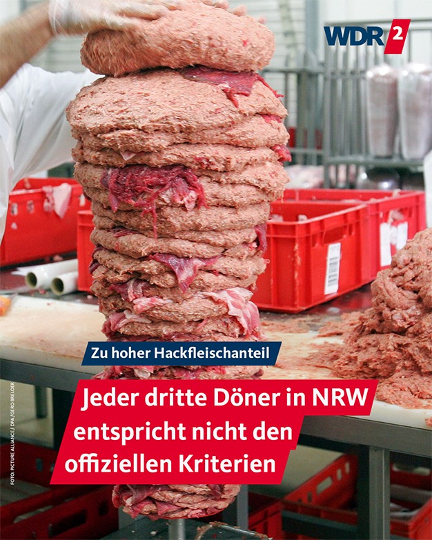 WDR - Döner Kebab ist in Deutschland ein geschützter Begriff - und darf ...