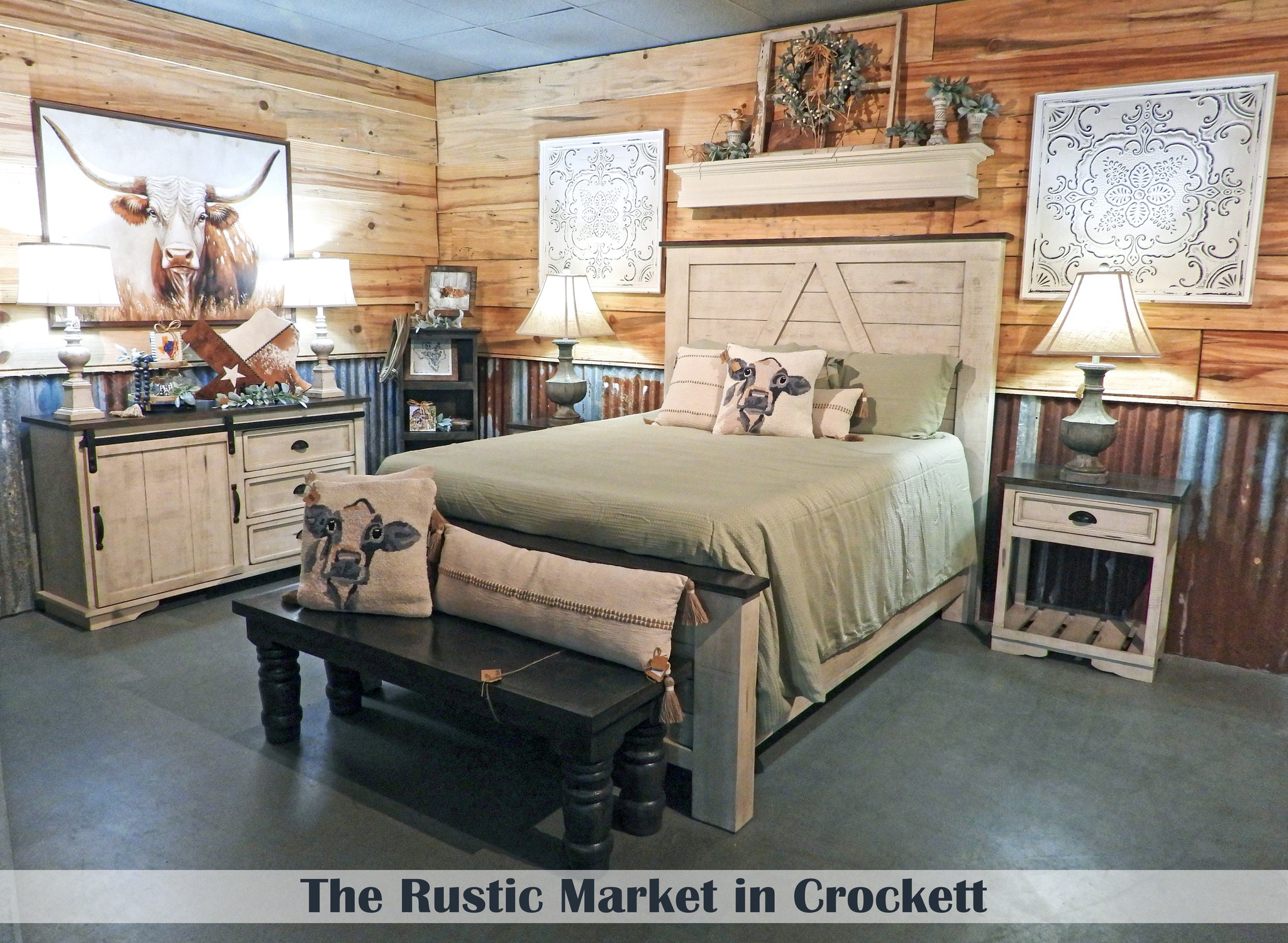 The Rustic - Another beautiful Bedroom Suite at The Rustic Market ...