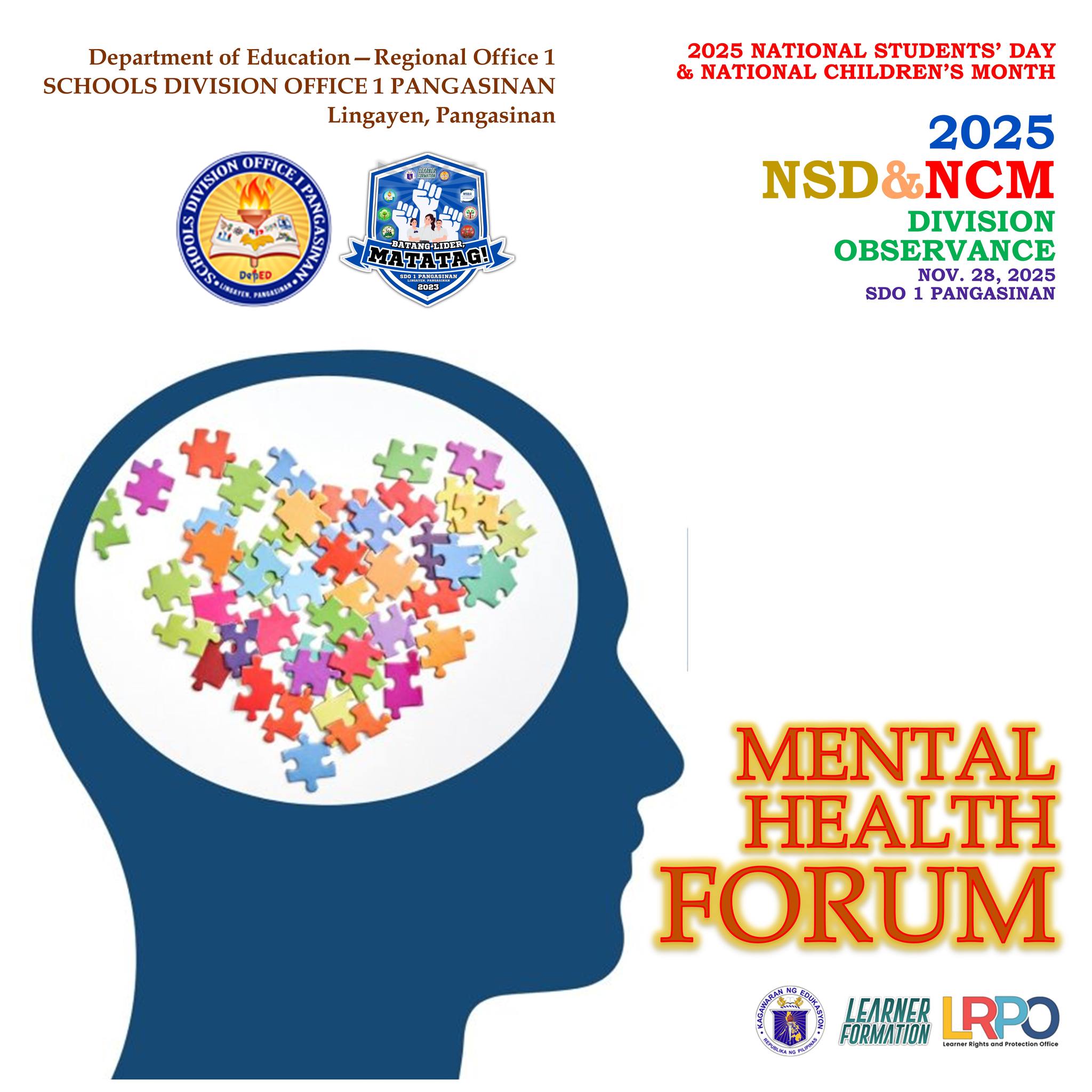 BKD Program - SDO 1 Pangasinan Learner Formation