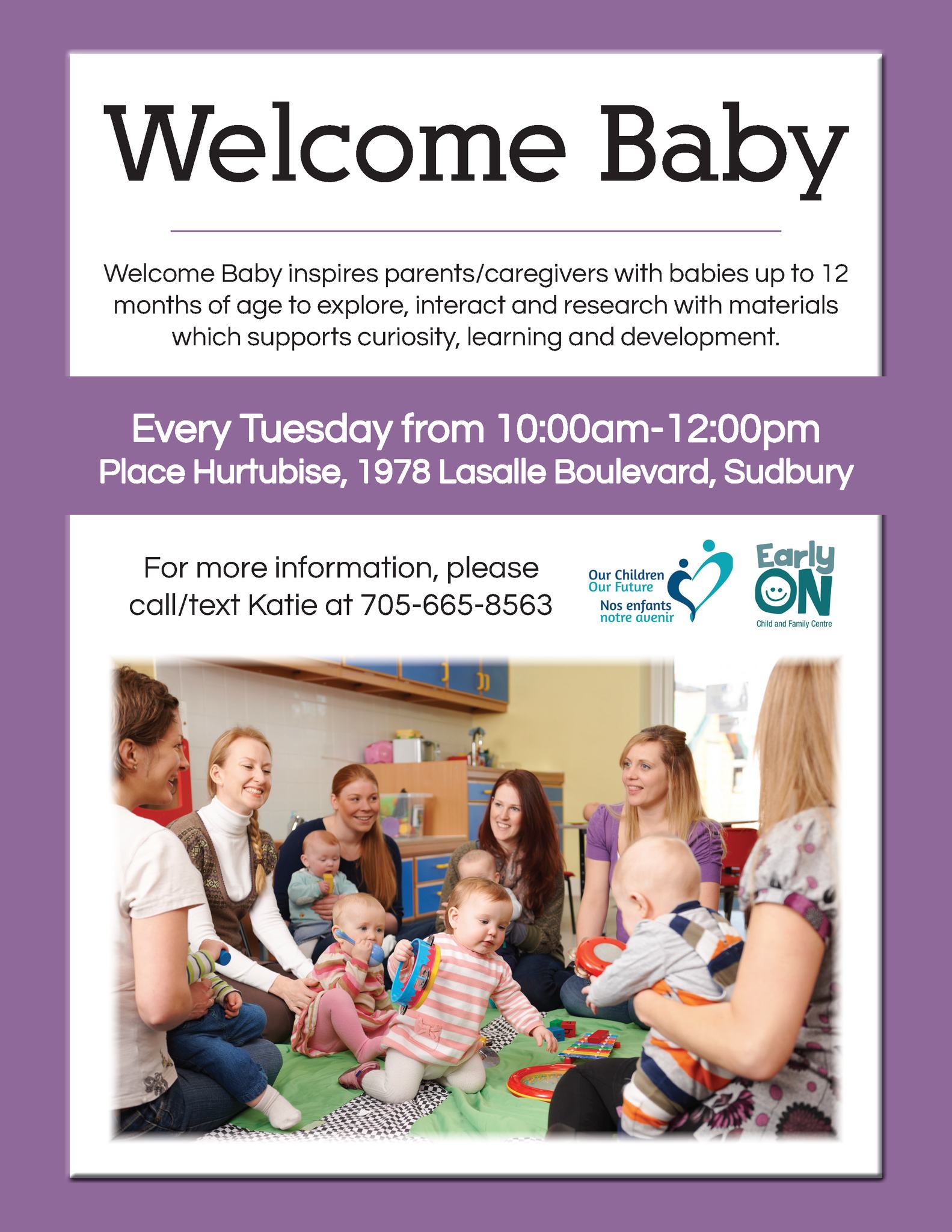 OCOF - Join Katie tomorrow at our new location, (Place Hurtubise) for ...