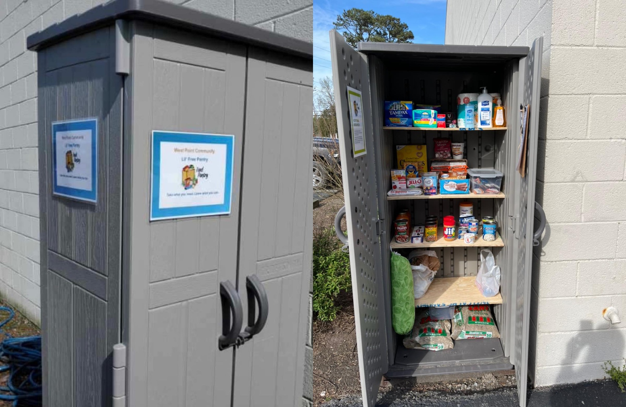 West Point Community Lil' Free Pantry | West Point VA