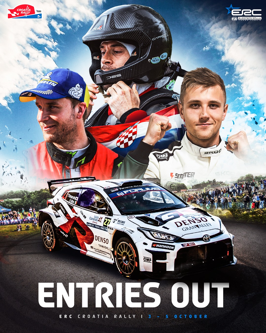 FIA - Croatia, here we come! 🤩🇭🇷 Fifty crews will chase FIA European ...