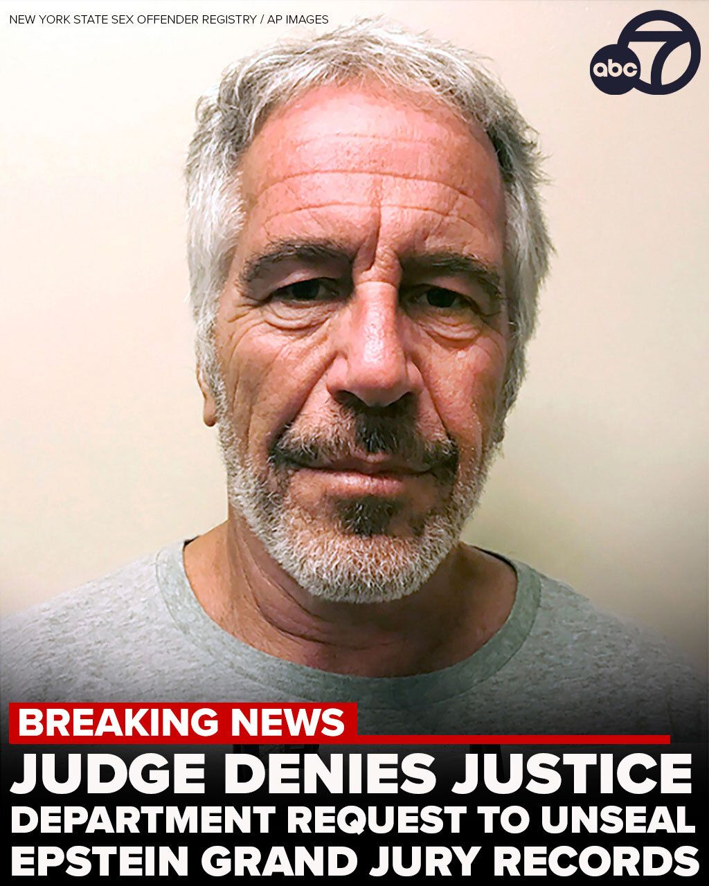 A federal judge in New York on Wednesday declined the Justice  