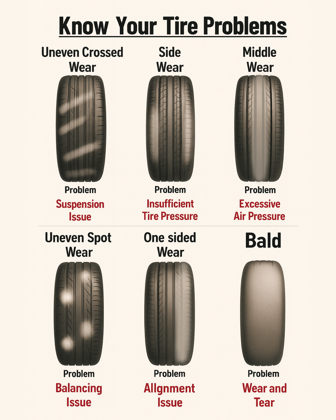 Motor - Know your tire problem. | Facebook