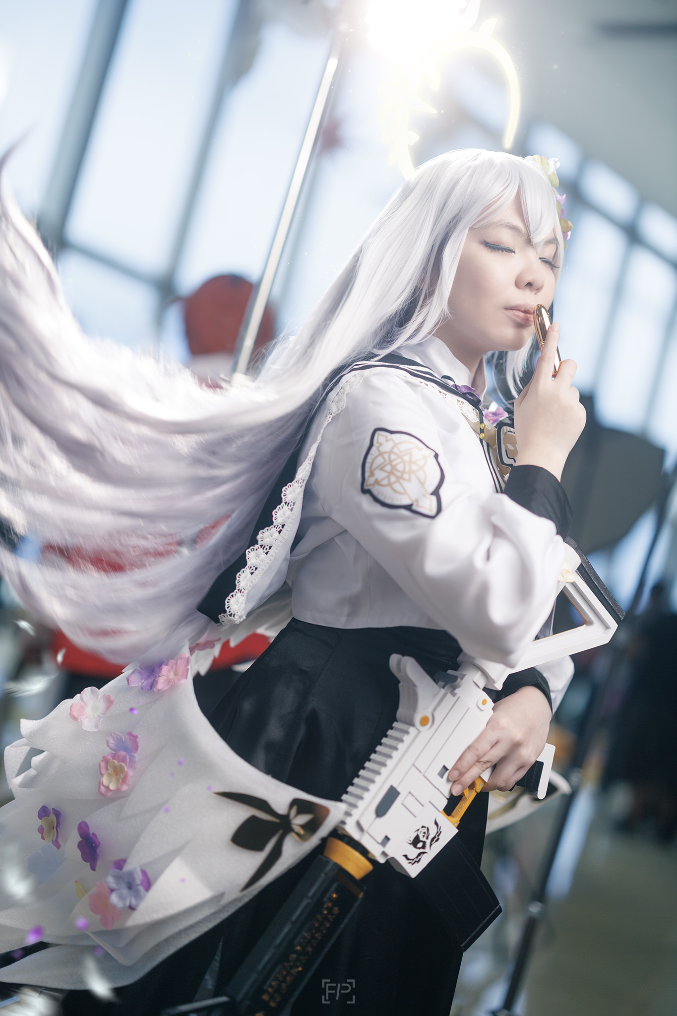 This Gakuen Idolmaster itasha dedicated to Katsuragi Lilja was