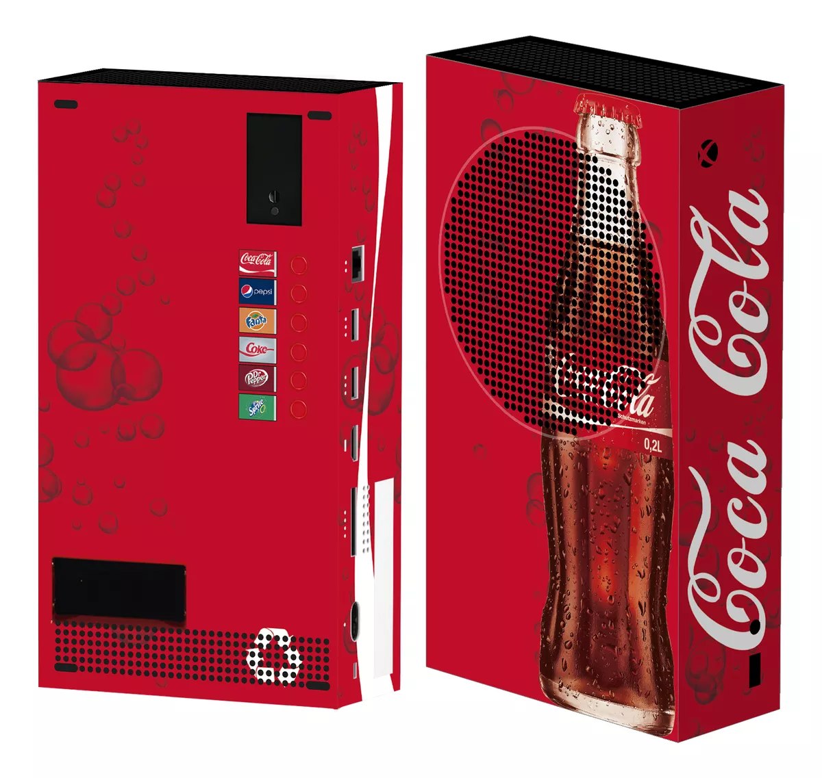 Factoryofstickers - Refri Coca Cola! Para Xbox Series S Disponible en ...