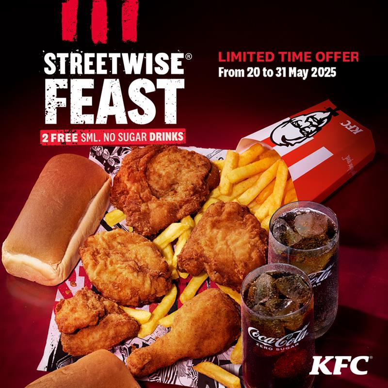 Theku - The KFC Streetwise Feast is back in action, only till the end ...