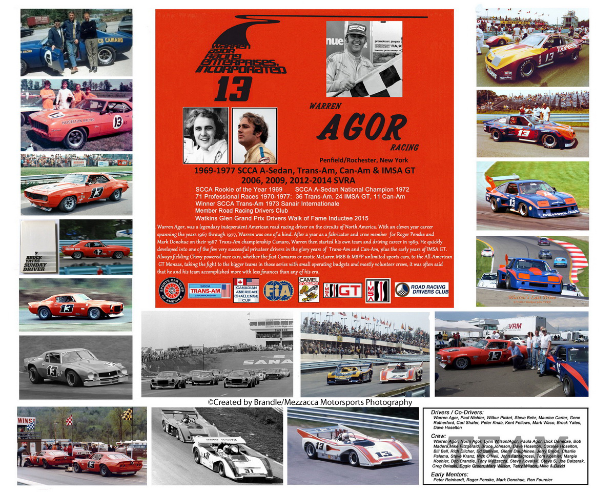Warren Agor Racing Team