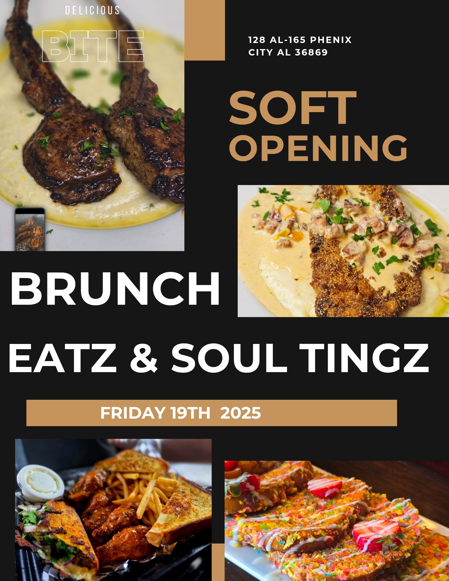 Soul food in Phenix City, Alabama