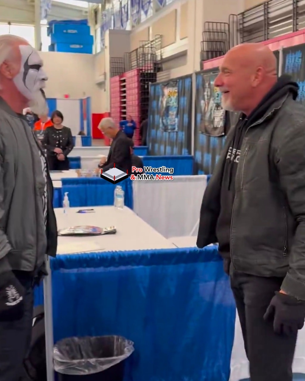 Sting & Bill Goldberg Reunite WWE & WCW Wrestlers Reveal