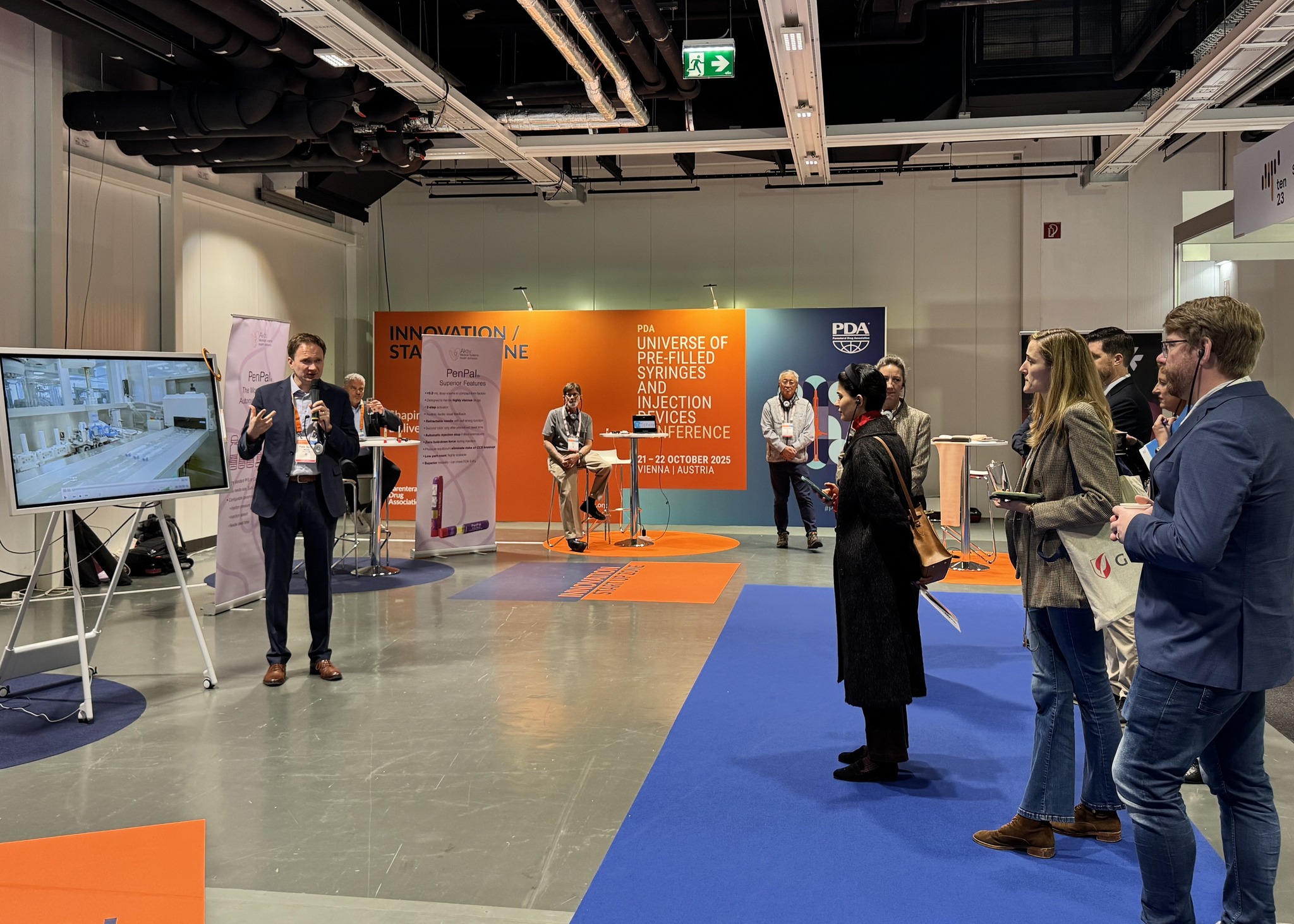 Parenteral - The Innovation & Start-Up Zone in the Exhibition Hall was ...