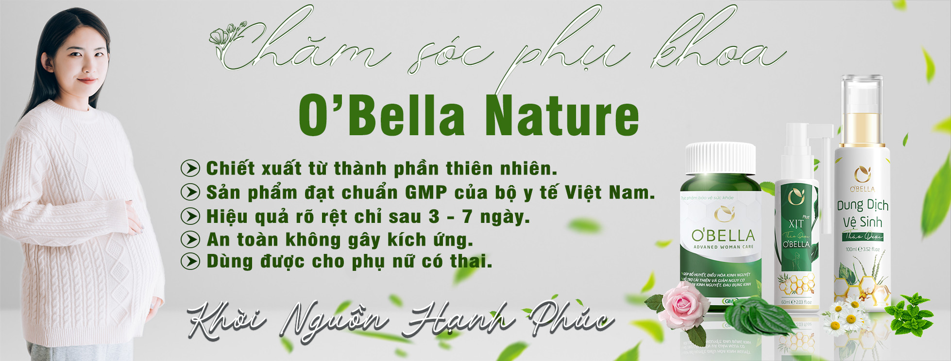 Obella Chính Hãng - Chăm sóc sức khỏe phụ khoa tại Nhật Bản