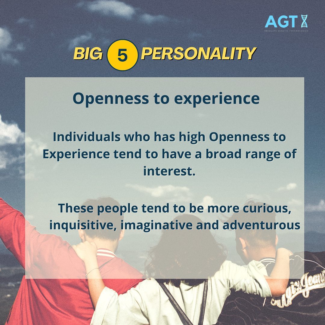 The BIG 5 PERSONALITIES... - Absolute Genetic Technologies