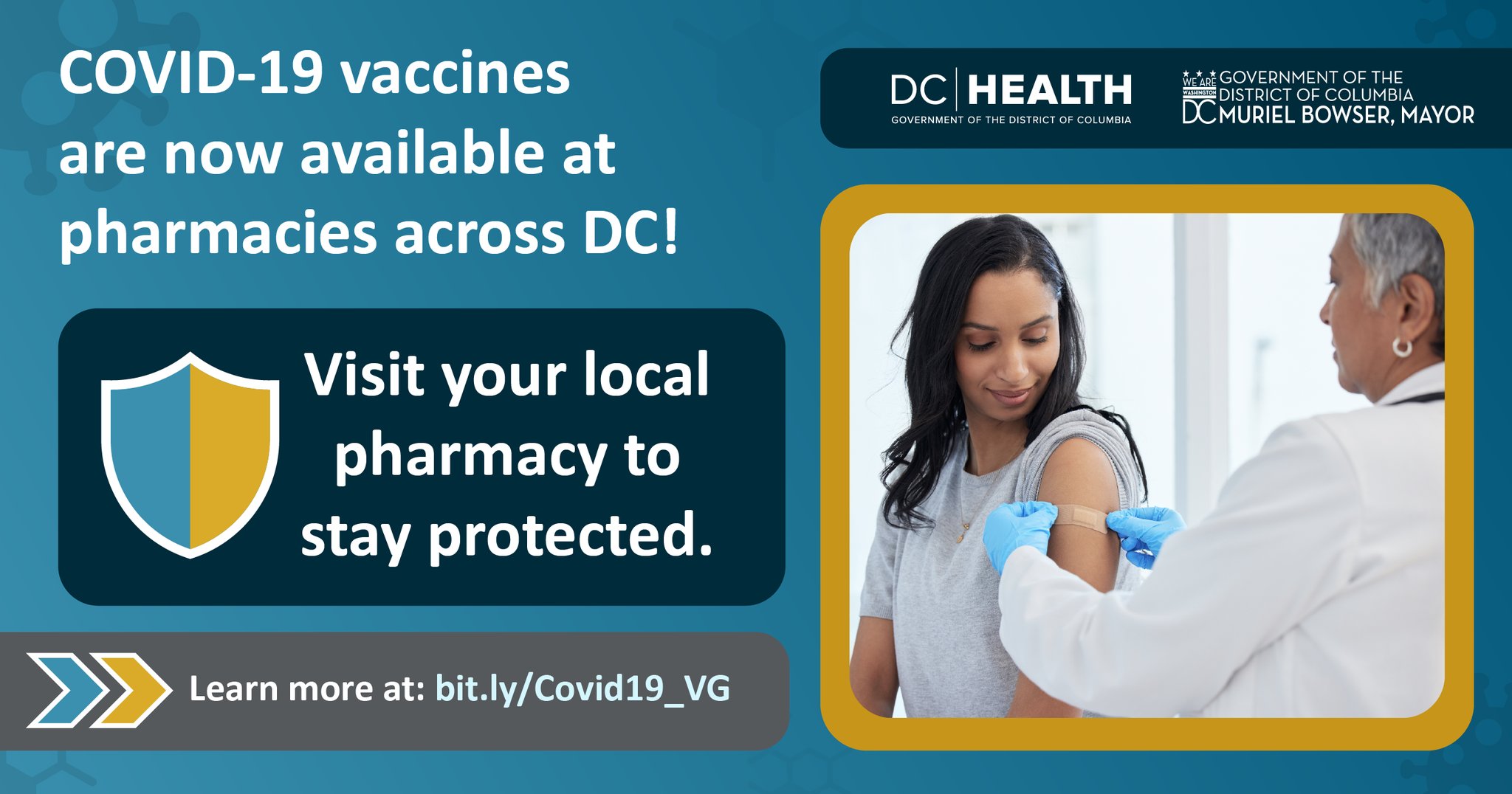 DC - COVID-19 vaccines are now available across the District. No ...