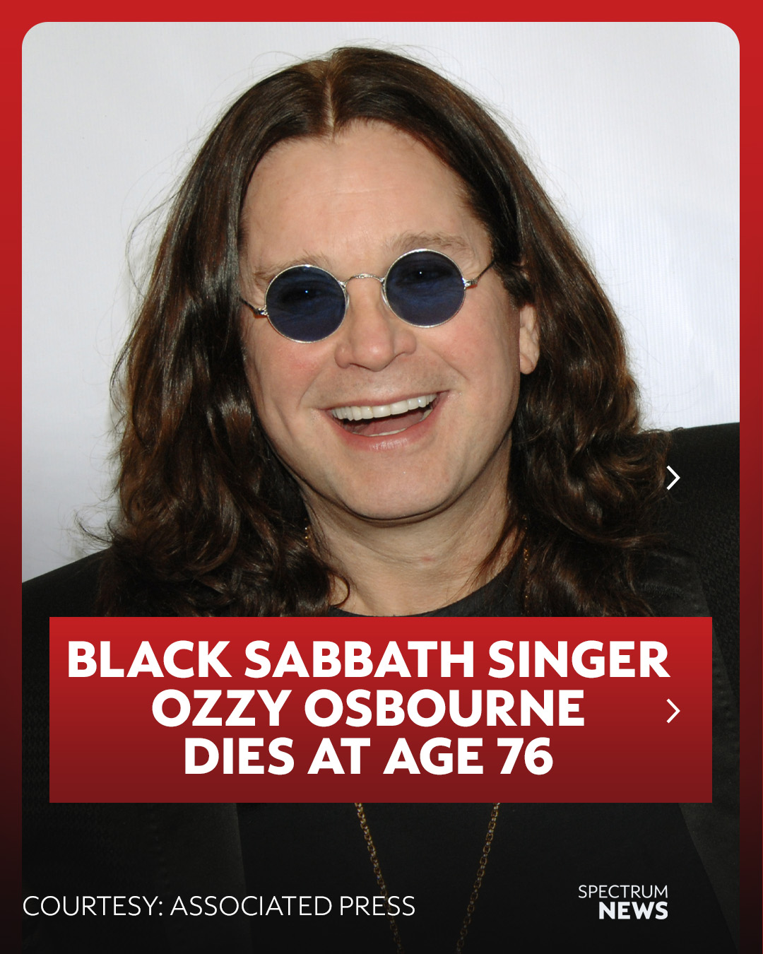 #BREAKING: Ozzy Osbourne, Black Sabbath... - Spectrum News 13 | Facebook