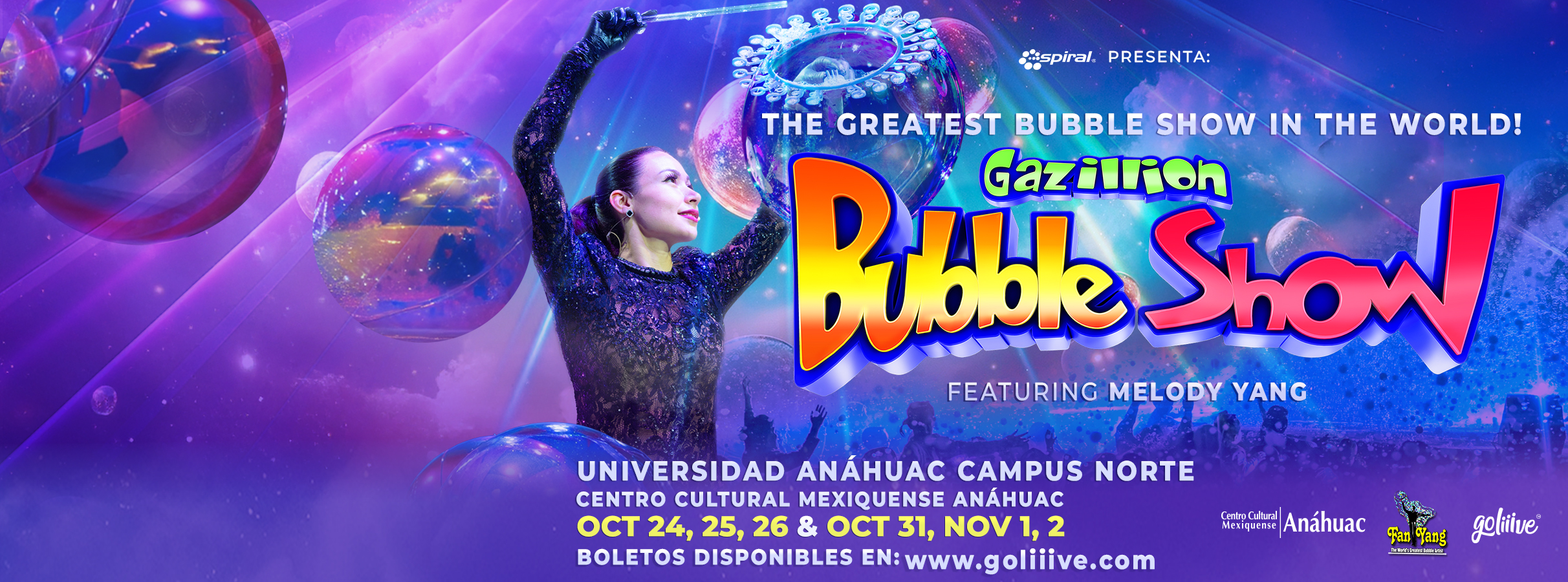Gazillion Bubble Show México