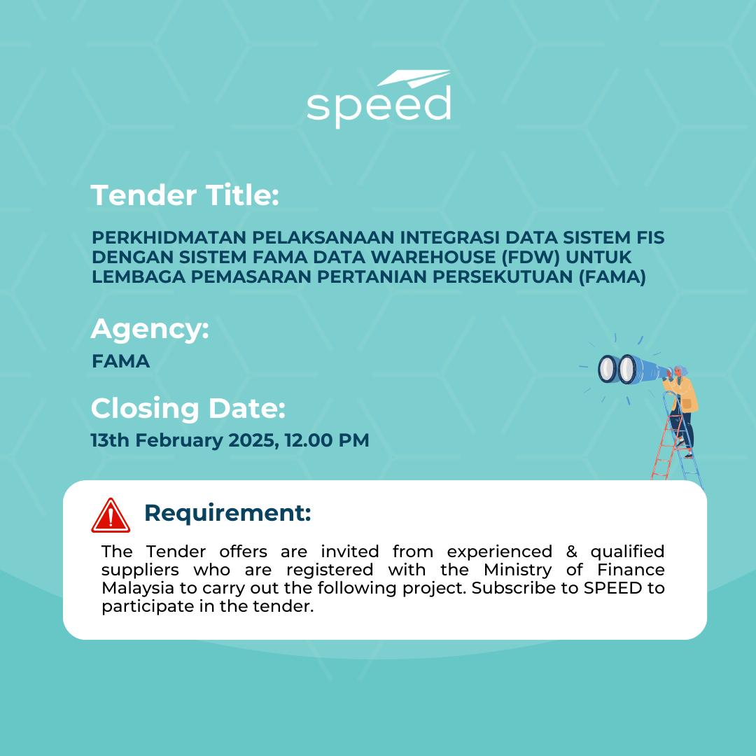 Speed2u - 📢 New Tender Opened 📢 1. TENDER TITLE:... | Facebook