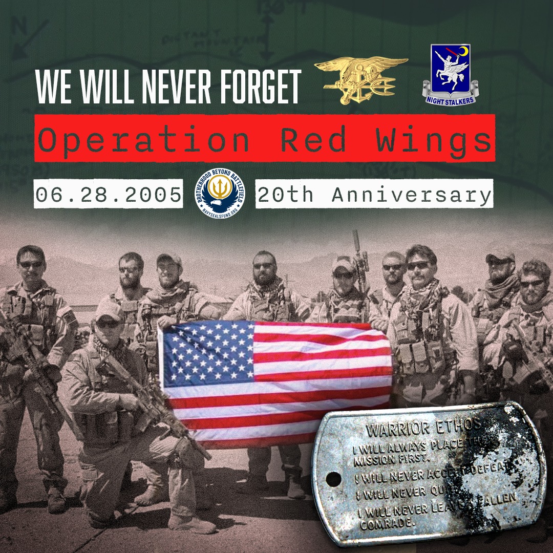 On this 20th anniversary, we remember the 19 special operators who