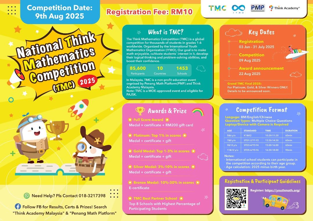 Penang Math Platform - Atsumatte! Atsumatte! Come and join us for ...