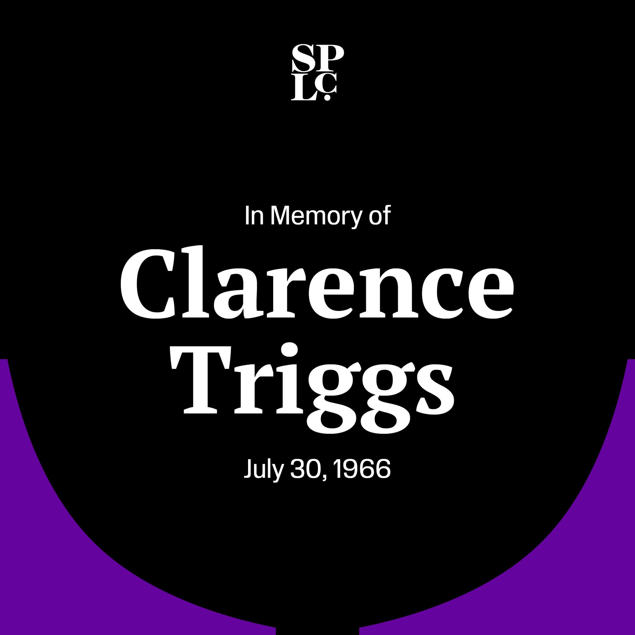 Southern - #OTD in 1966, Clarence Triggs was found dead on a roadside ...