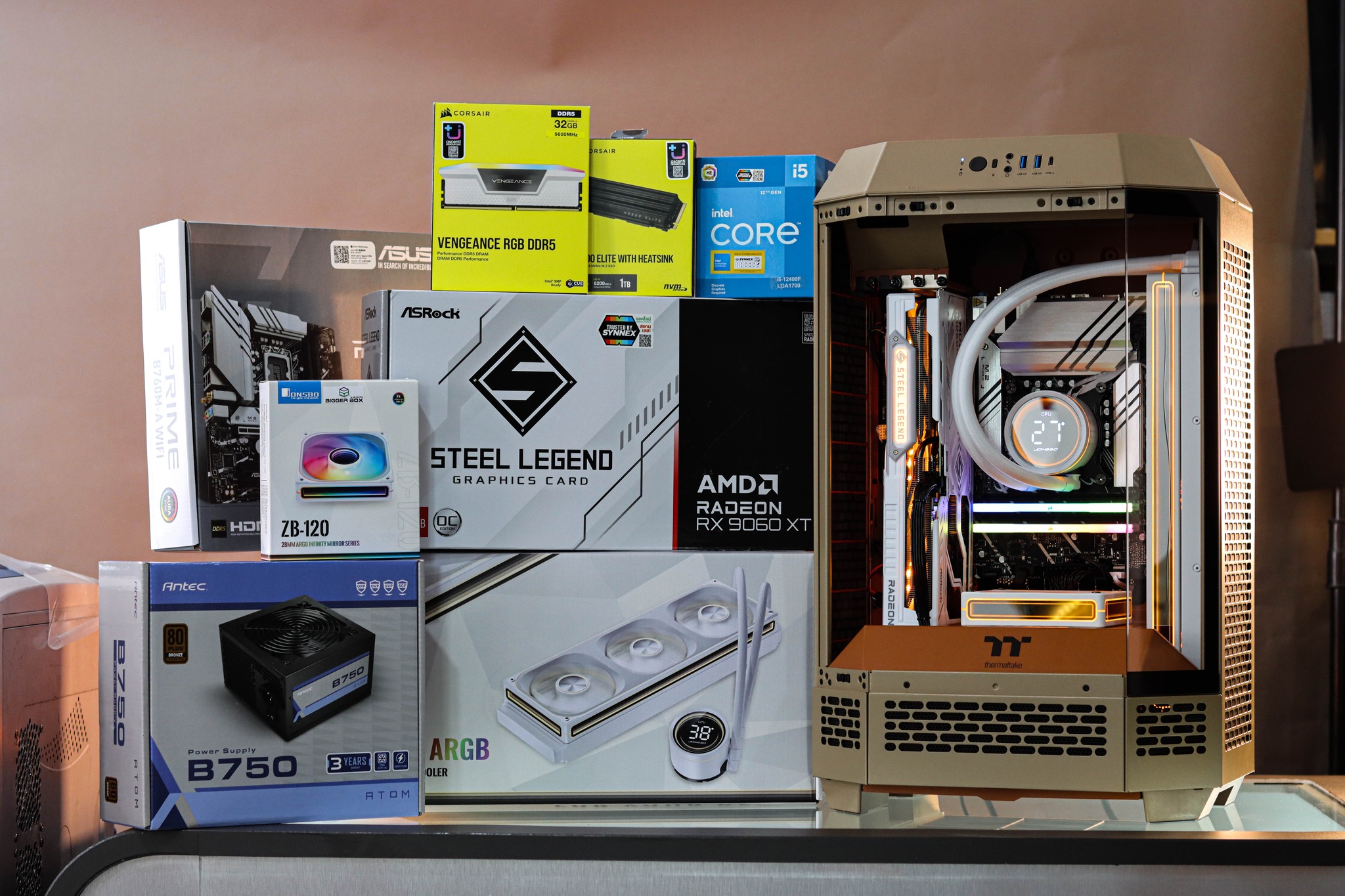 คอมพิวเตอร์ครบชุดสเปคแรง - 42k ที่สวย แกรมมาก! 🔥สเปคหลัก RX 9060 XT ...