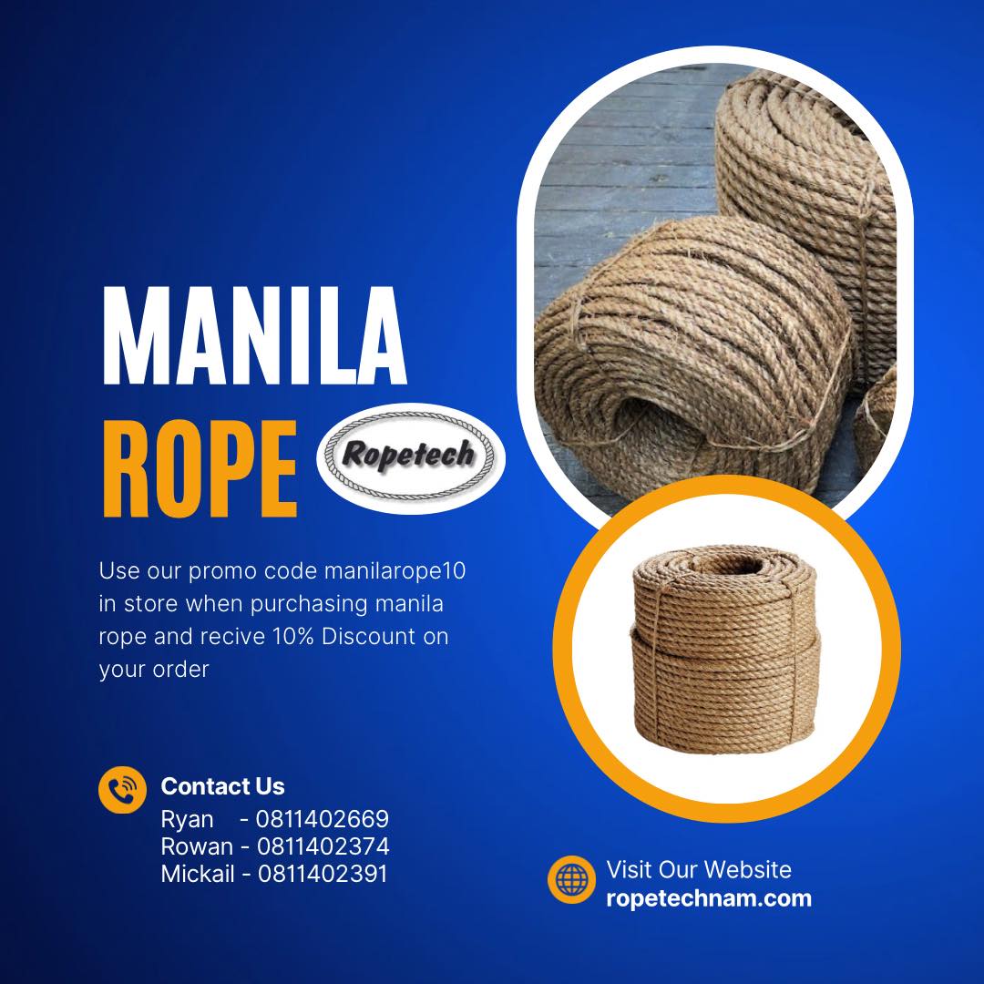 Ropetech cc - 🌟 Manila Rope Promo! 🌟 Looking for strength... | Facebook