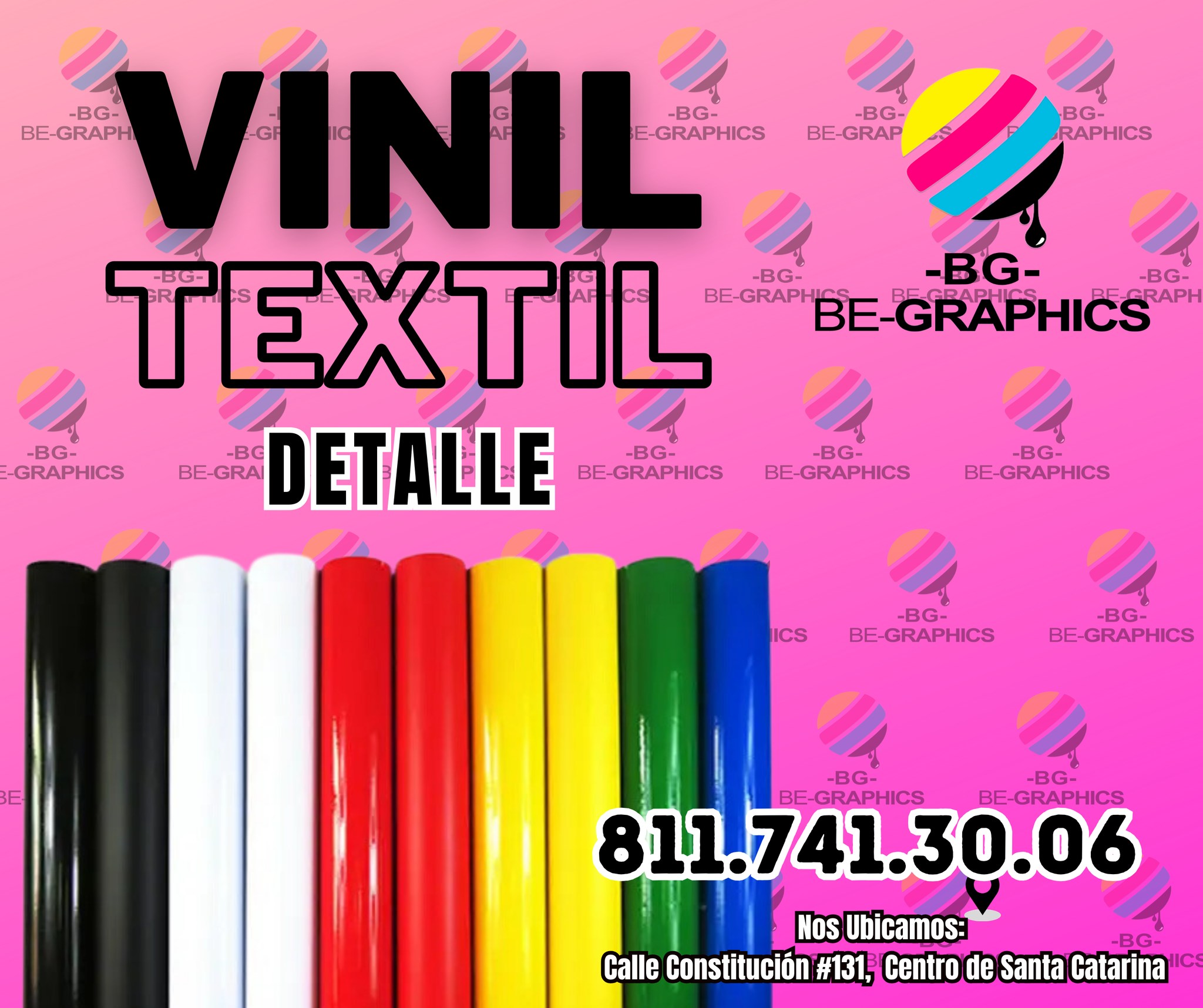 Be-Graphics - Be-Graphics 🎨 **Descubre la magia del vinil textil de ...