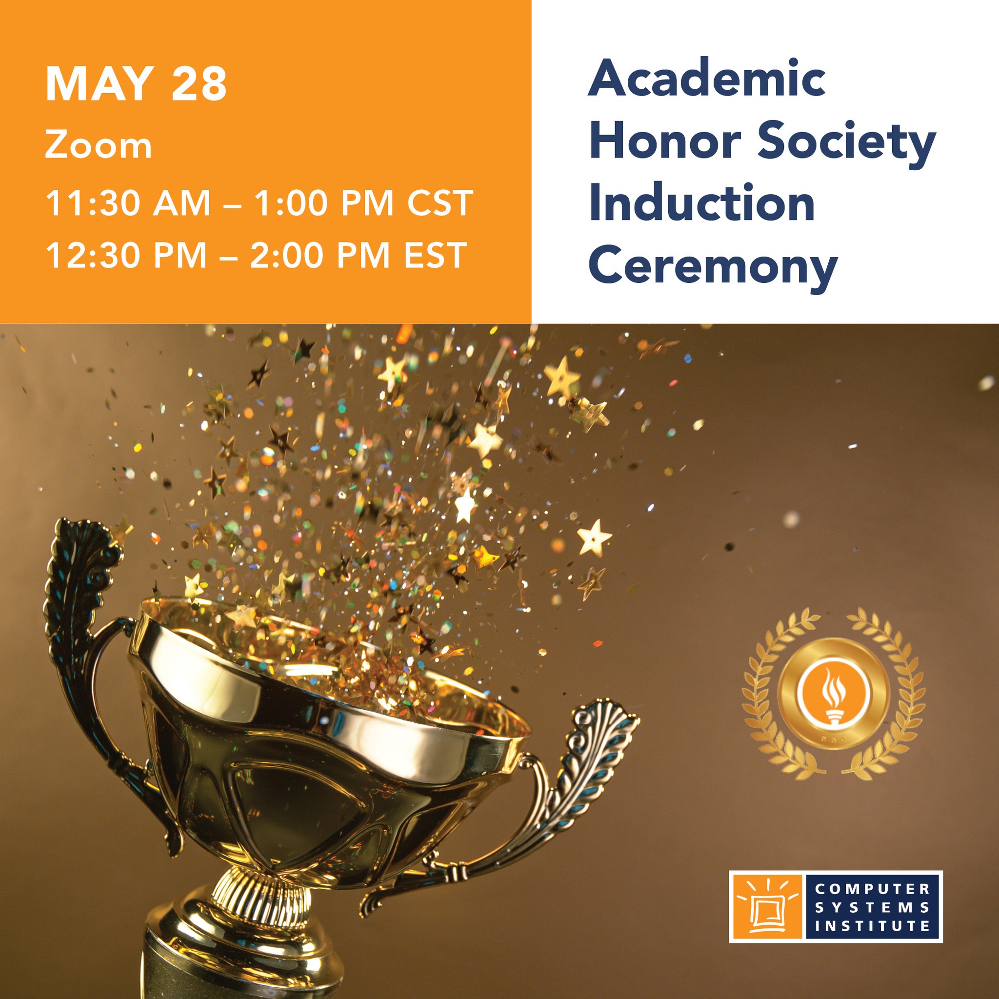 Computer - CSI’s induction ceremony of new Honor Society inductees will ...