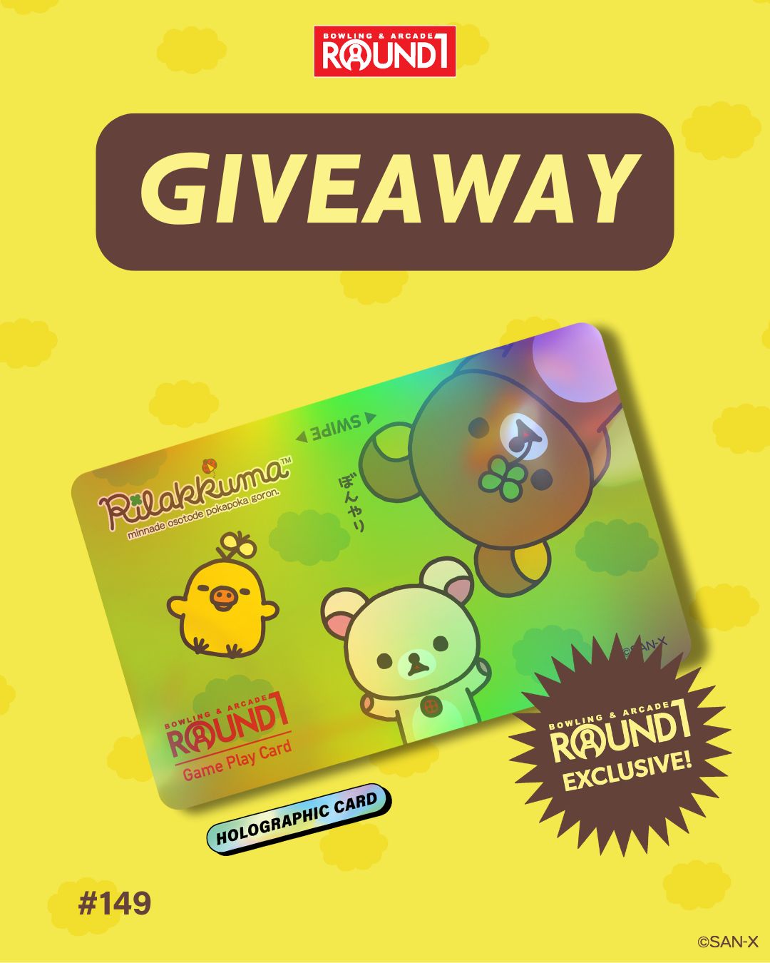 Round1 - 🍀 Luck's not over yet! Take home our exclusive Round1 x ...