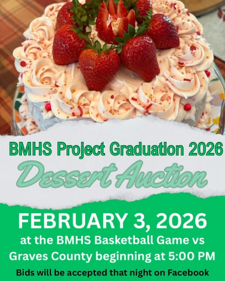 BMHS Class of 2026 Project Graduation Dessert Auction