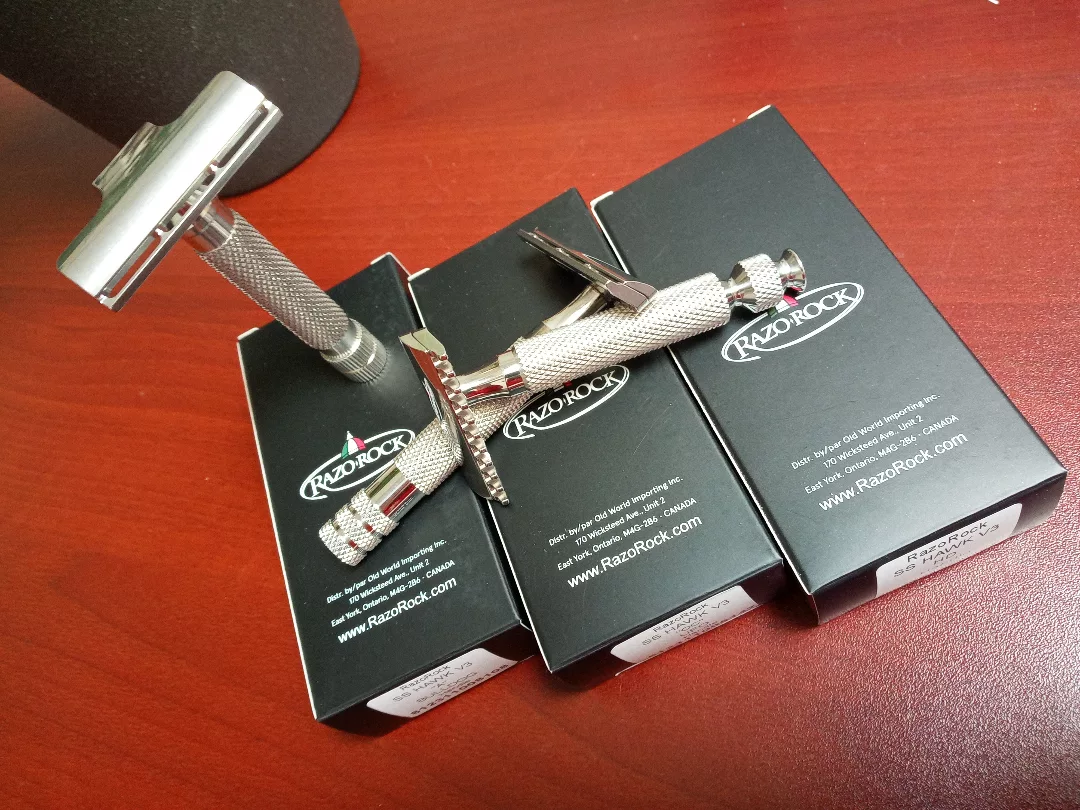 RazoRock GOAT+ ロングハンドル Razorock's Goat double-edge safety razor