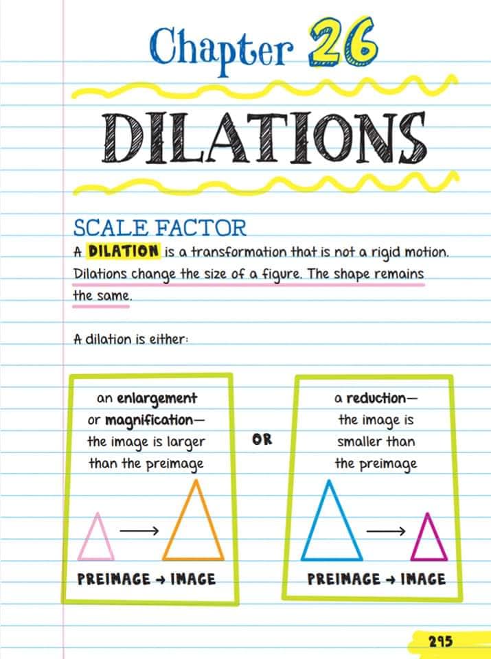 Dilation Explained:- #geometry... - Math Explained Nepal