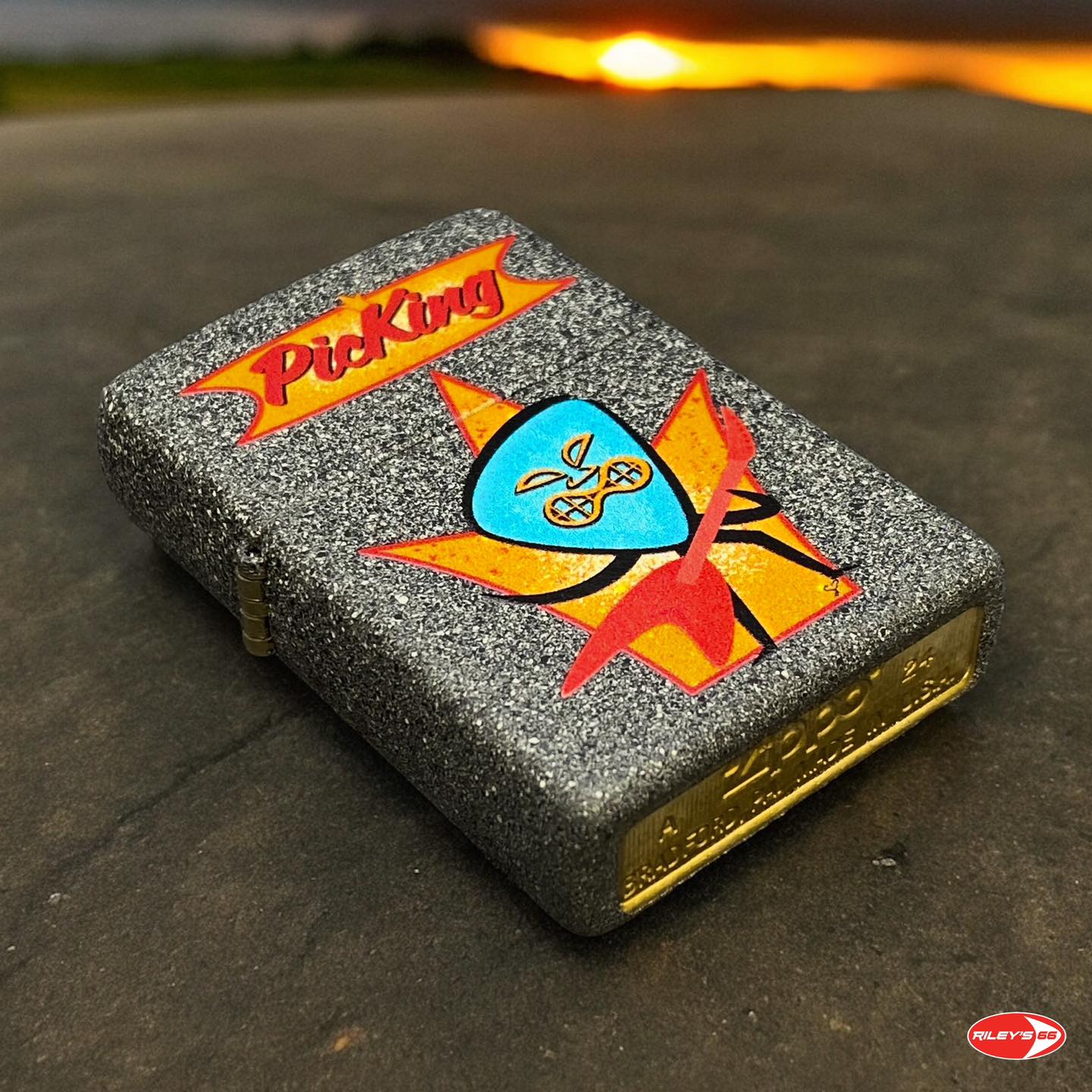 Back in stock -- our John Wayne Brass Lighter from the 26 Bar 