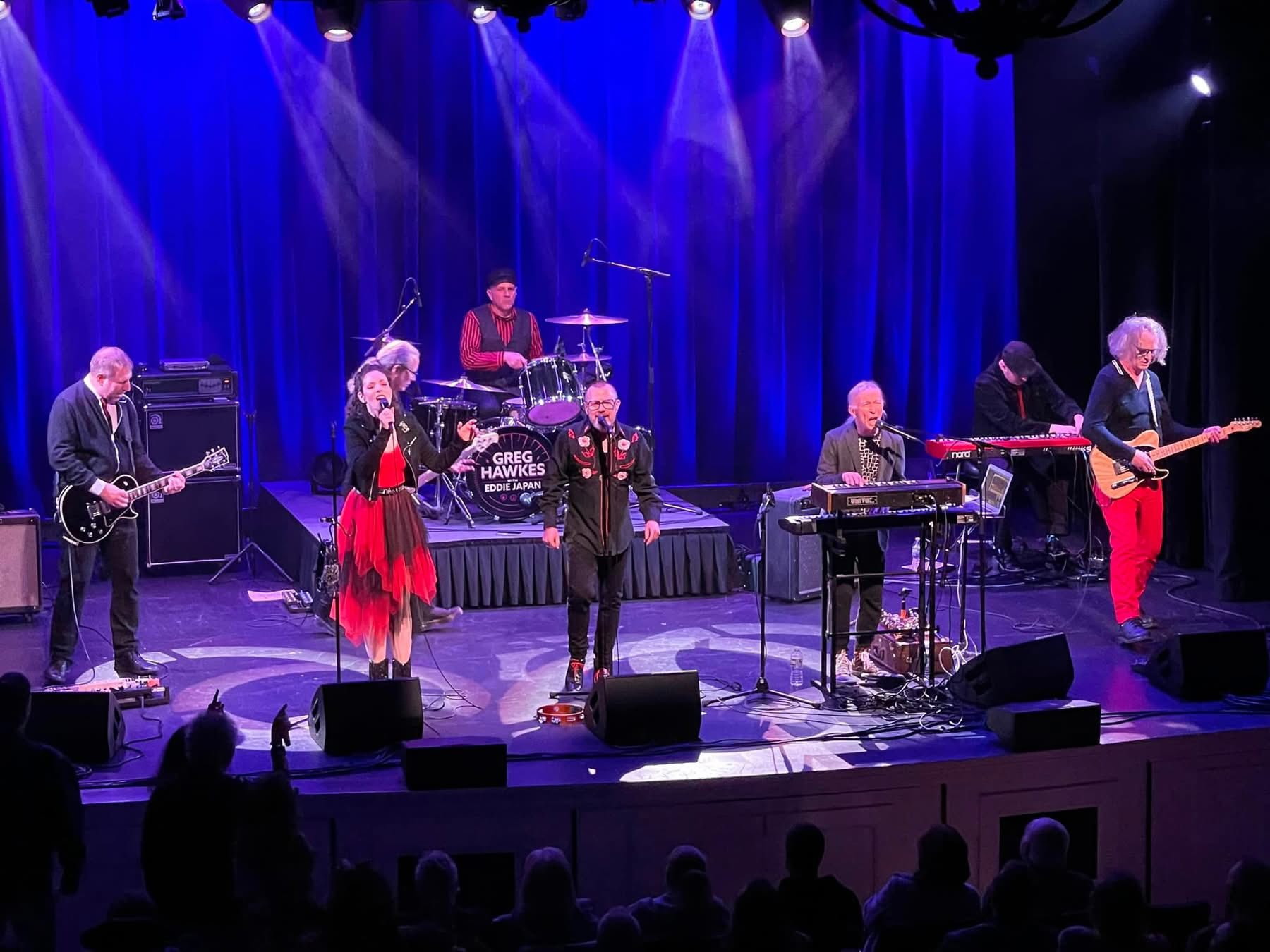 Greg Hawkes and Eddie Japan perform The Cars' music live
