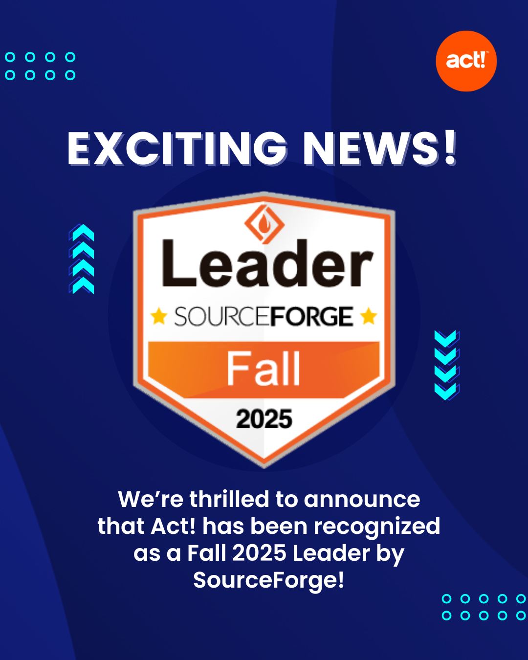 Act - Exciting News! We’re thrilled to share that Act!... | Facebook